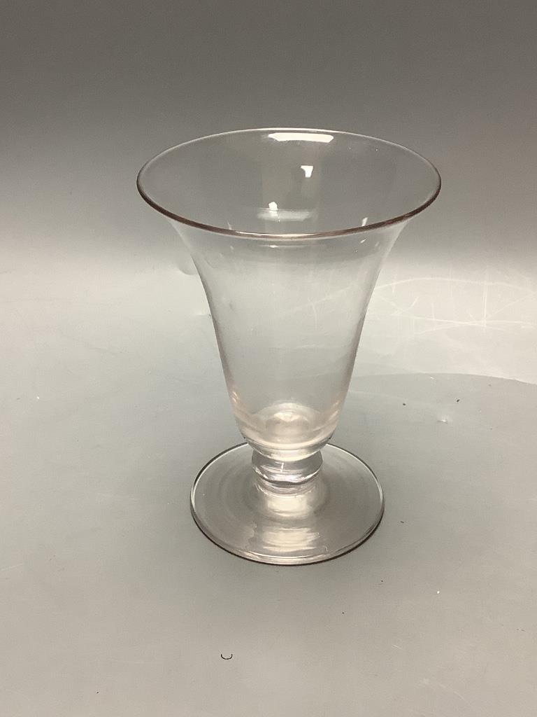 Eleven various 18th/19th century wine and liqueur glasses